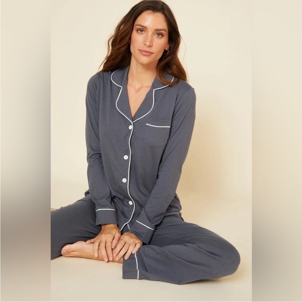 Cosabella Bella Relaxed Long Sleeve Top & Pants Pajama Set
